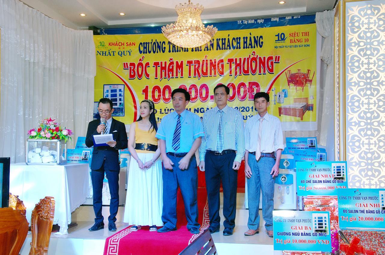 Nhat Quy Hotel Tây Ninh Exterior foto